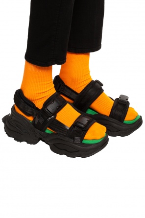 ‘the giant’ sandals with logo, zdjęcie 2 ‘the giant’ sandals with logo od Dsquared2